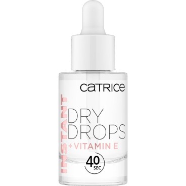 Fixeringsöverlack Catrice Instant Dry Drops E Omedelbar effekt 40 Sekunder