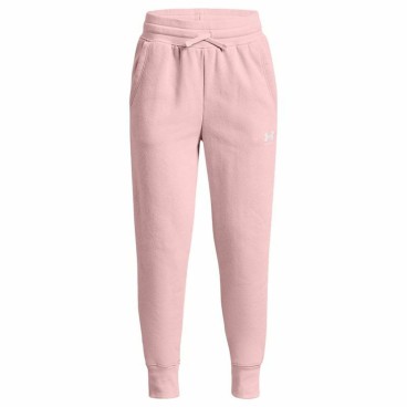 Nederdel träningsoverall för barn Under Armour Rival Fleece Rosa