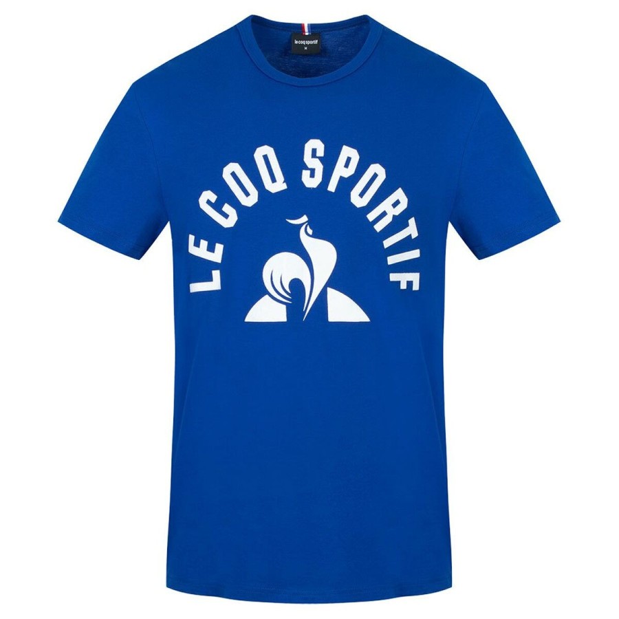 T-shirt med kortärm Herr  BAT TEE SS Nº2M  Le coq sportif  2220665 Blå