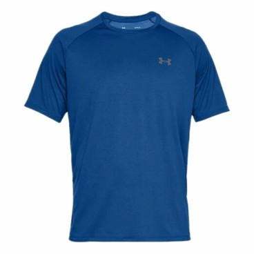 T-shirt med kortärm Herr Under Armour Tech 2.0 Blå