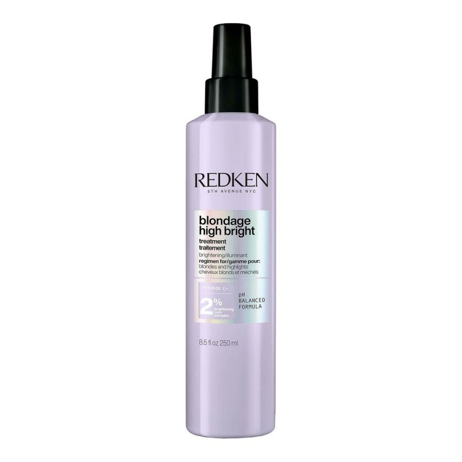 Behandling för att skydda håret Redken Blondage High Bright 250 ml Medel före schamponering