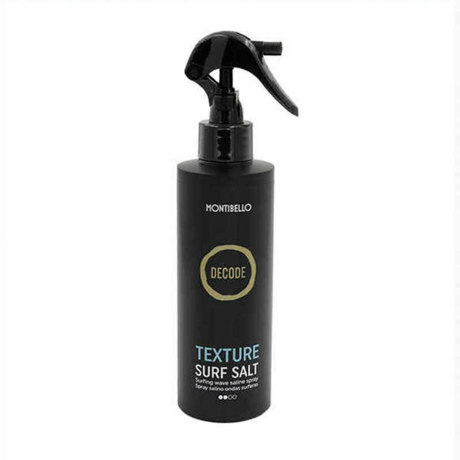 Stylingvatten för lockar och vågor Decode Texture Surf Salt Montibello DTSS 200 ml (200 ml)