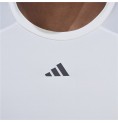 T-shirt med kortärm Herr Adidas Vit (XL)