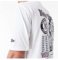 T-shirt med kortärm Herr New Era MLB PLAYER GRPHC OS TEE NEYYAN 60435538 Vit (XL)