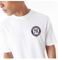 T-shirt med kortärm Herr New Era MLB PLAYER GRPHC OS TEE NEYYAN 60435538 Vit (XL)