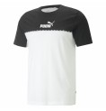 T-shirt med kortärm Herr Puma Ess Block X