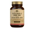 Nypon + Vitamin C Solgar Rose Hips C (100 uds)