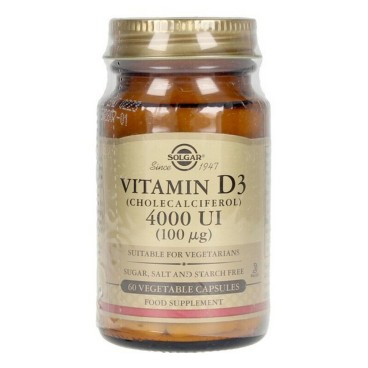 D3-vitamin Solgar E52907 Växtbaserade kapslar (60 uds)