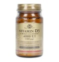 D3-vitamin Solgar E52907 Växtbaserade kapslar (60 uds)