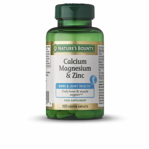 Kapslar Nature's Bounty Calcio Zinc Kalcium Zink Magnesium 100 antal