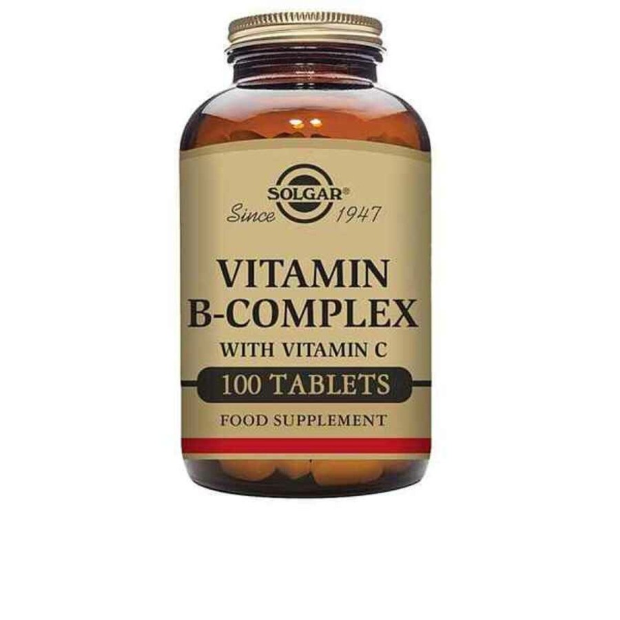 B-komplex Vitamin C-komplex Solgar Complex Vitamina C 100 antal (100 uds)