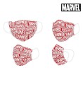 Hygienisk ansiktsmask Marvel Barn Röd