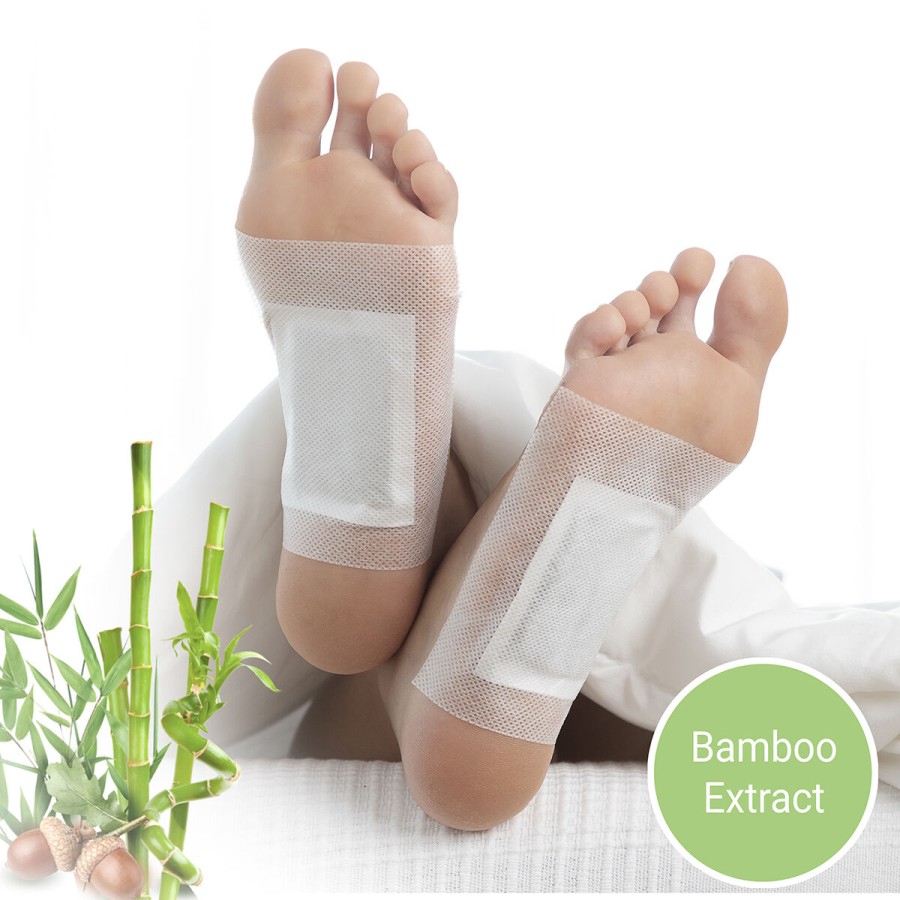 Detox fotplåster Bamboo InnovaGoods 10 antal