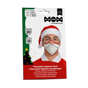 Hygienisk ansiktsmask My Other Me Tomte Vuxna