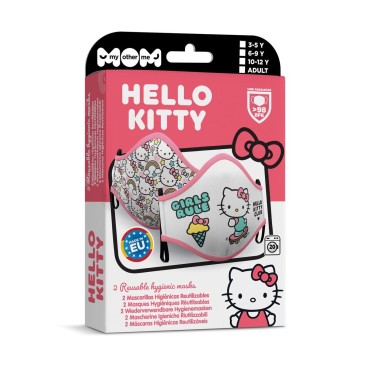 Hygienisk ansiktsmask My Other Me Hello Kitty 2 antal