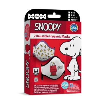 My Other Me 卫生面膜 2 个 Snoopy