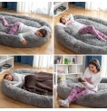 Hundsäng för människor  Human Dog Bed XXL InnovaGoods Grey