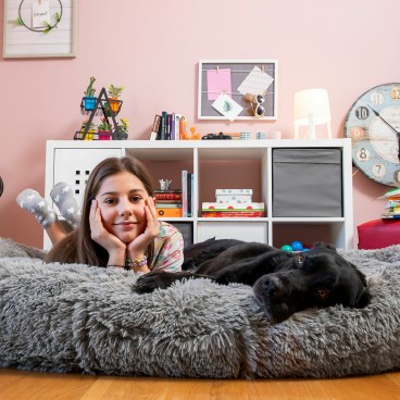 Hundsäng för människor  Human Dog Bed XXL InnovaGoods Grey