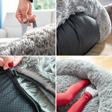 Hundsäng för människor  Human Dog Bed XXL InnovaGoods Grey