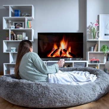 Hundsäng för människor  Human Dog Bed XXL InnovaGoods Grey