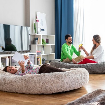 Hundsäng för människor  Human Dog Bed XXL InnovaGoods Grey