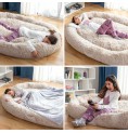 Hundsäng för människor  Human Dog Bed XXL InnovaGoods Beige