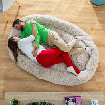 Hundsäng för människor  Human Dog Bed XXL InnovaGoods Beige