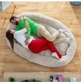 Hundsäng för människor  Human Dog Bed XXL InnovaGoods Beige