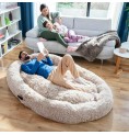 Hundsäng för människor  Human Dog Bed XXL InnovaGoods Beige