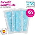 Box of hygienic masks SensiKare 50 Delar (12 antal)