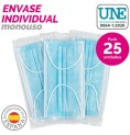 Box of hygienic masks SensiKare 25 Delar (12 antal)