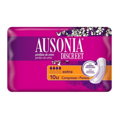 Inkontinensbinda Extra Ausonia Discreet (10 uds)