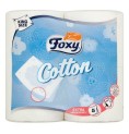 Toalettrulle Cotton Foxy COTTON 4R (4 uds) (4 antal)