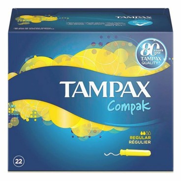 Vanliga tamponer COMPAK Tampax 178799.6 (22 uds)