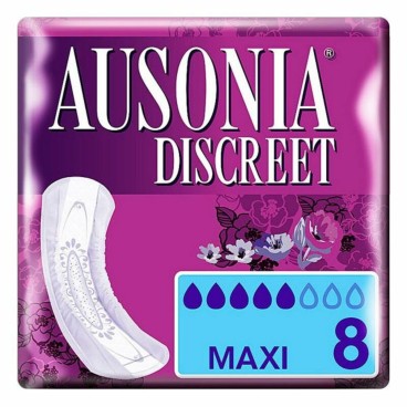 Inkontinensbinda DISCREET mAXI Ausonia Discreet (8 uds) 8 antal