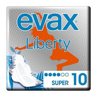 Super-dambinda med vingar Liberty Evax Liberty (10 uds) 10 antal