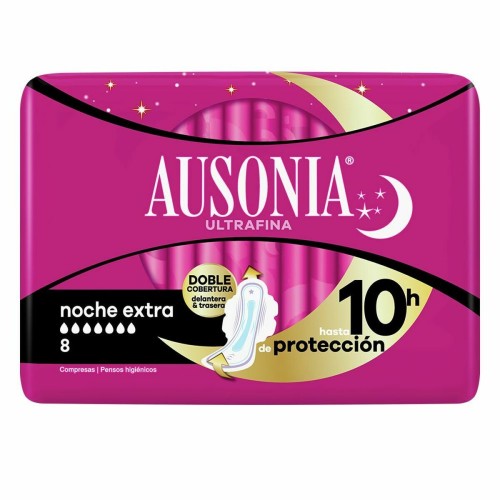 Natt Kuddar Ausonia Extra (8 uds)