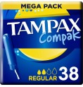 Vanliga tamponer Tampax Compak 38 unidades