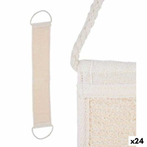 Rengöringssvamp Med handtag Vit Beige 20 x 2,5 x 9,5 cm (24 antal)