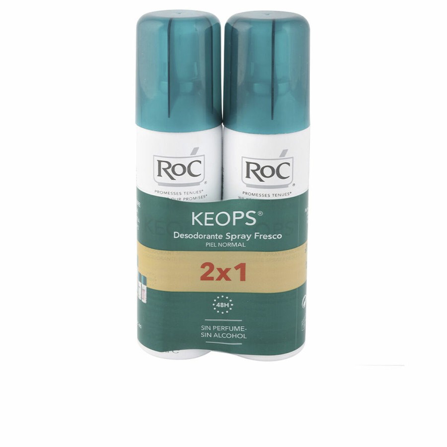 Deodorantspray Roc Keops Spray Fresco Friskt Spray 2 Delar (2 x 150 ml)