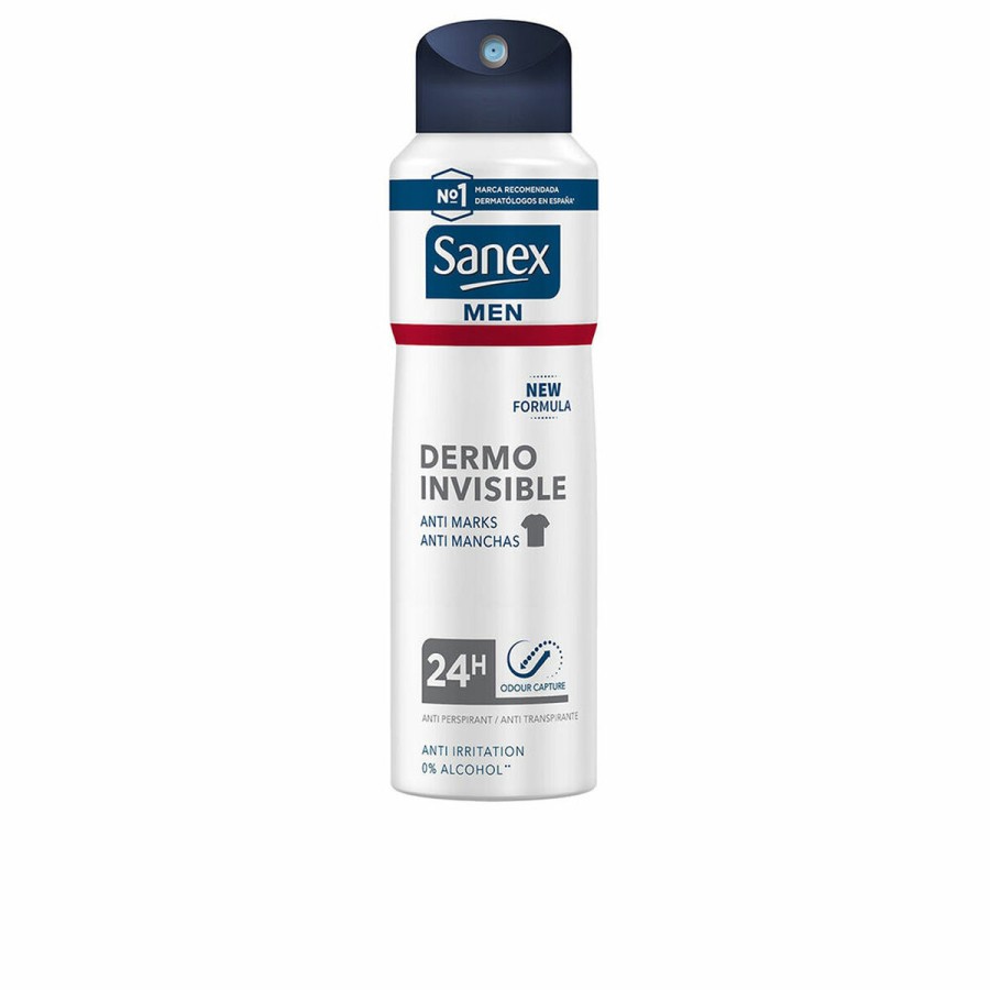 Deodorantspray Sanex Men Dermo Invisible 200 ml