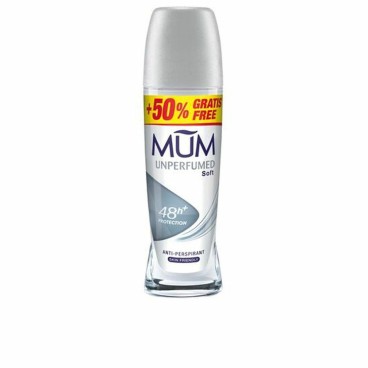 Roll-on deodorant Mum Unperfumed Soft 75 ml