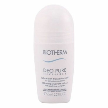 Roll-on deodorant Deo Pure Invisible Biotherm BIOPUIF2107500 75 ml