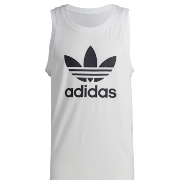 Ärmlös sporttröja Herr Adidas  TREFOIL TANK IA4808  Vit