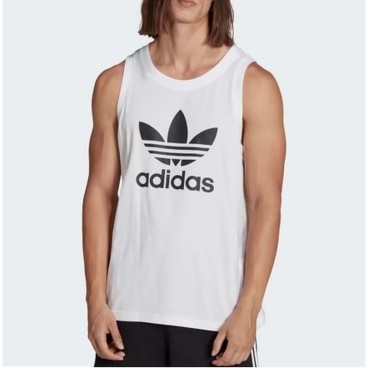 Ärmlös sporttröja Herr Adidas  TREFOIL TANK IA4808  Vit