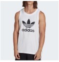 Ärmlös sporttröja Herr Adidas  TREFOIL TANK IA4808  Vit