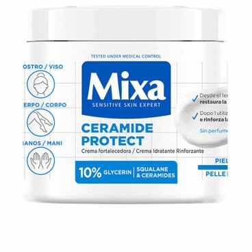 Kroppskräm Mixa CERAMIDE PROTECT 400 ml Hudskyddande