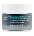 Ansiktsskrubb Sensilis Resurfacing Black Peel (50 g)