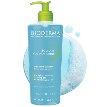 Skummande rengöringsgel Bioderma 28664I (1 antal)