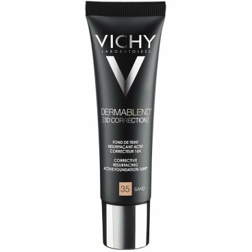 Flytande makeupbas Vichy Dermablend 3D 30 ml Sand Spf 25